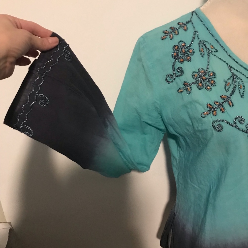 Blue Cejon Top - Picture 7 of 10